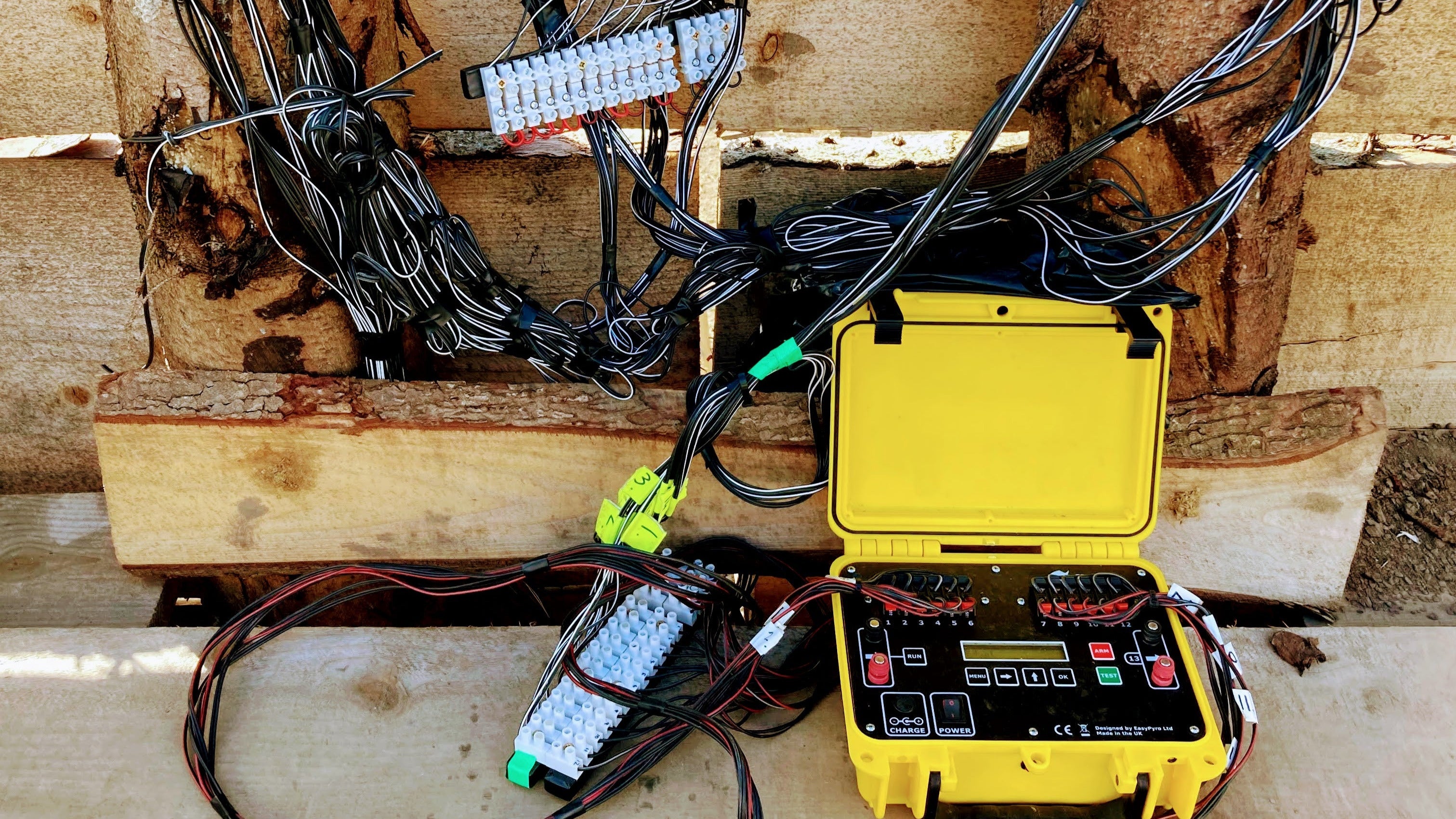 pyrotechnic sequencer