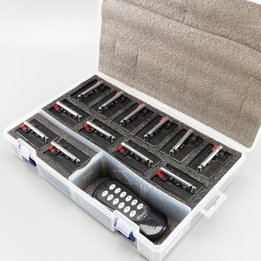 12 Cue Distributed Wireless Firing System