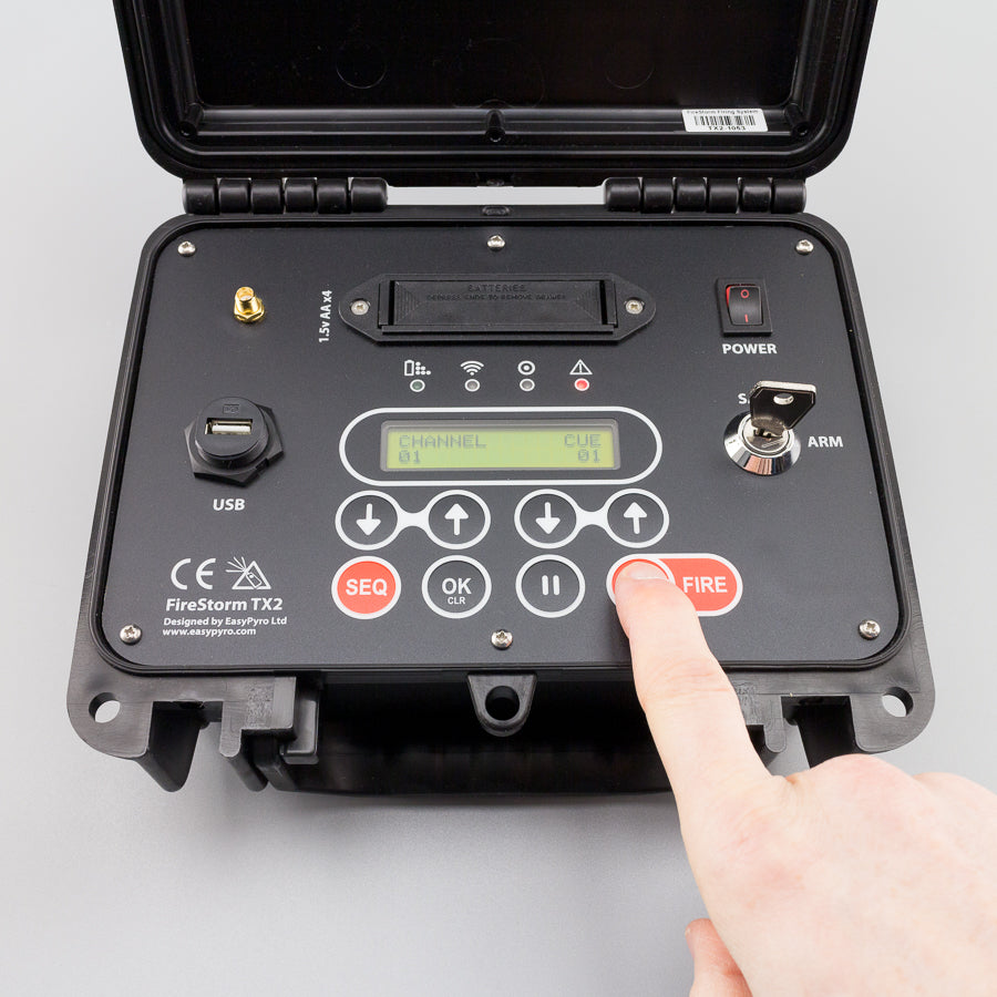 FireStorm Wireless Firing System | TX2 Remote